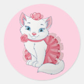 Sticker Rond Minette (Devant)