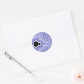 Sticker Rond Mini bâtonnets de pain bleu (Enveloppe)