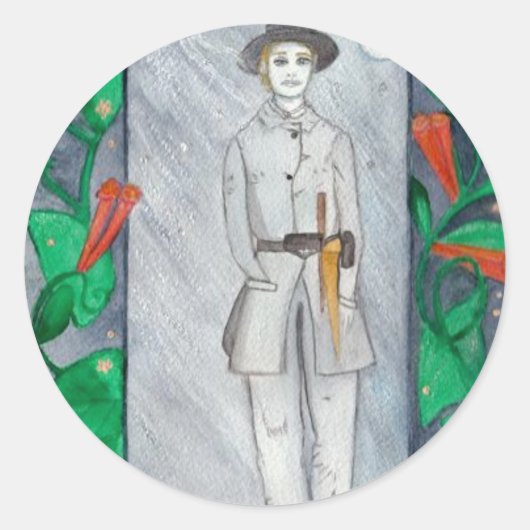 Sticker Rond Mini boule n° 1 (Devant)