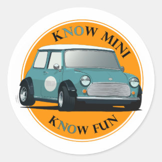 Sticker Rond Mini kNOw, chevalet de jeu kNOw