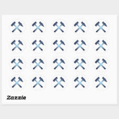 Sticker Rond mining (Feuille)