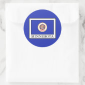Sticker Rond Minnesota (Sac)