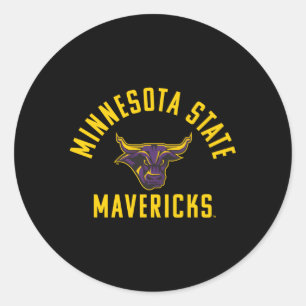 Sticker Rond Minnesota État Kato Mavericks grandes