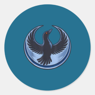 Sticker Rond Minnesota rebelle nouveau drapeau d'état pour homm
