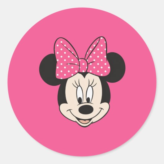 Sticker Rond Minni (Devant)