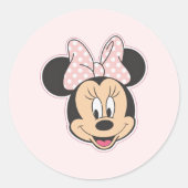 Sticker Rond Minnie (Devant)