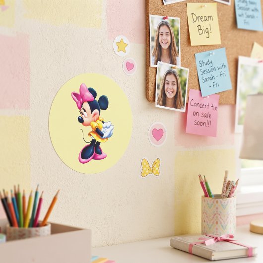 Sticker Rond Minnie