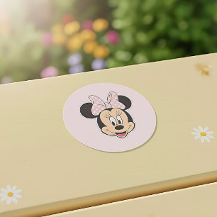Sticker Rond Minnie