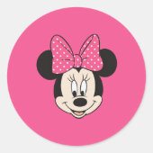 Sticker Rond Minnie (Devant)