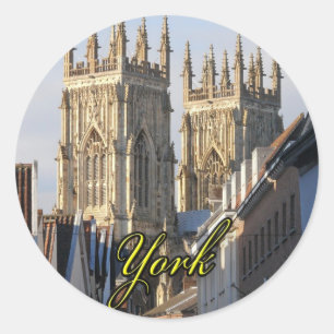 Sticker Rond Minster Angleterre