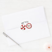 Sticker Rond Mint To Be Funny Sweet Candy Pun (Enveloppe)