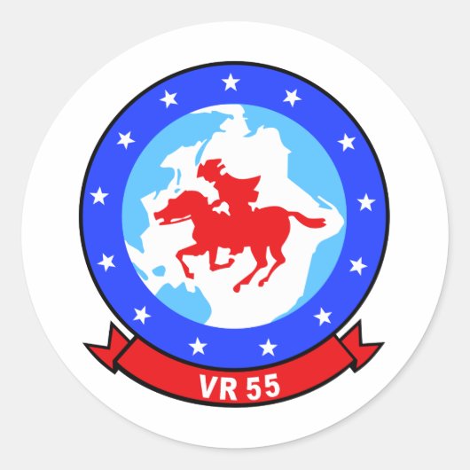 Sticker Rond Minutemen VR-55 (Devant)