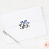 Sticker Rond Miracles et pilotes (Enveloppe)