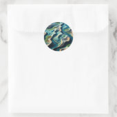 Sticker Rond Mirage currents (Sac)