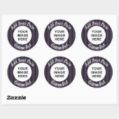 Sticker Rond Mirage Fleur Cactus (Feuille)