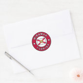 Sticker Rond Miramar Floride (Enveloppe)