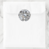 Sticker Rond Miroirs magiques (Sac)