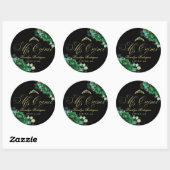 Sticker Rond Mis Quince (Feuille)