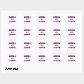 Sticker Rond misscoastie2 (Feuille)