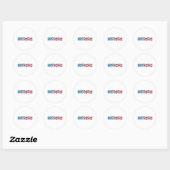 Sticker Rond Missouri (Feuille)