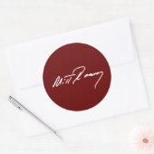 Sticker Rond MITT ROMNEY AUTOGRAPH WHITE.png (Enveloppe)