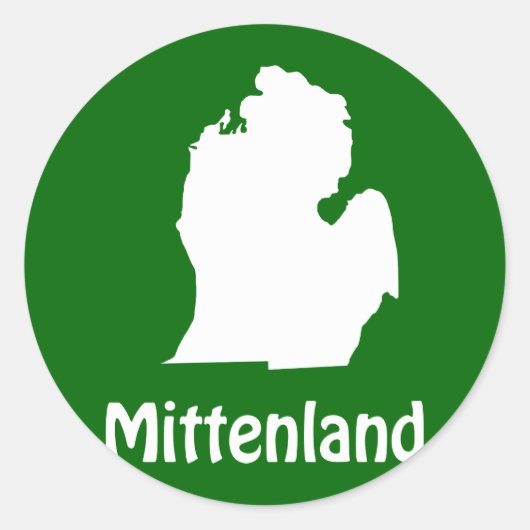Sticker Rond Mittenland (Devant)