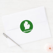 Sticker Rond Mittenland (Enveloppe)