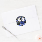 STICKER ROND MIXED MARTIAL ART 22 (Enveloppe)