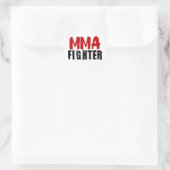 Sticker Rond MIXED MARTIAL ART Fighter3 (Sac)