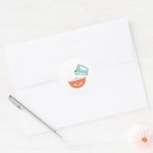 Sticker Rond Mixer & Bowl (Enveloppe)
