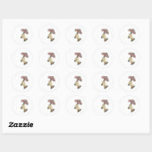Sticker Rond Mjolnir (Feuille)