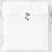 Sticker Rond Mjolnir (Sac)