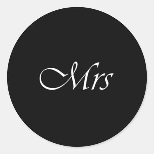 Sticker Rond Mme (Devant)