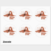 Sticker Rond Moab mtb VTT (Feuille)