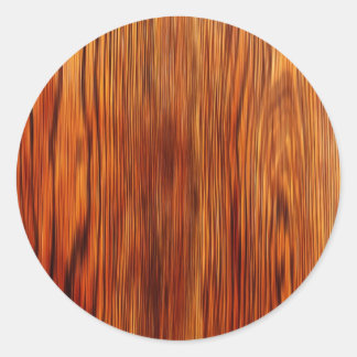 Sticker Rond Mobilier en bois Style Texture Brown naturelle Mod