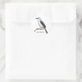 STICKER ROND MOCKINGBIRD NORD (Sac)