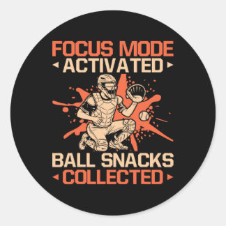 Sticker Rond Mode de mise au point Softll Catcher activé Softll