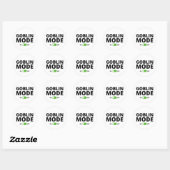 Sticker Rond Mode Gobelin activé (Feuille)