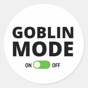 Sticker Rond Mode Gobelin activé