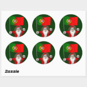 Sticker Rond modèle (Feuille)