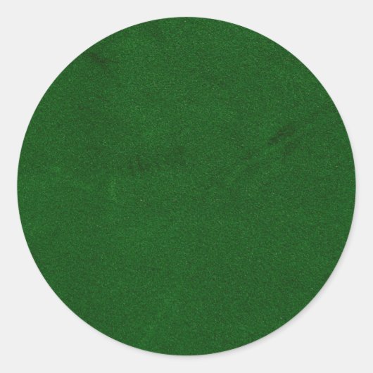 Sticker Rond Modèle blanc velours vert (Devant)