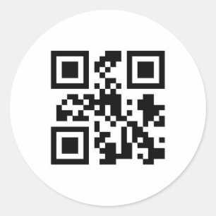 Sticker Rond Modèle d'autocollant