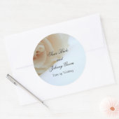 Sticker Rond Modèle de l'autocollant mariage Enveloppe (Enveloppe)