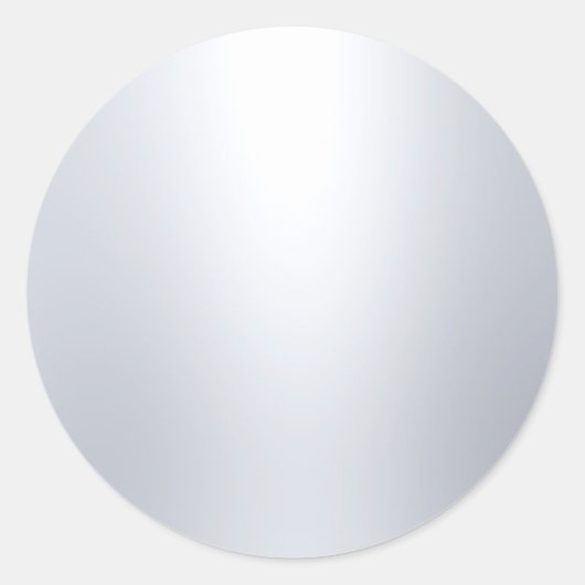 Sticker Rond Modèle élégant de faux argent vierge Glamour (Devant)