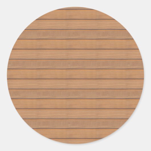 Sticker Rond Modèle en bois vierge Design élégant tendance Natu (Devant)
