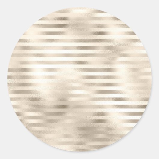 Sticker Rond Modèle en bronze chatoyant, Faux Texture (Devant)