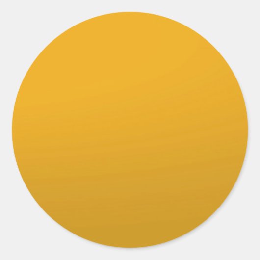 Sticker Rond Modèle Gold Blank : Ajouter du texte, de l'image,  (Devant)