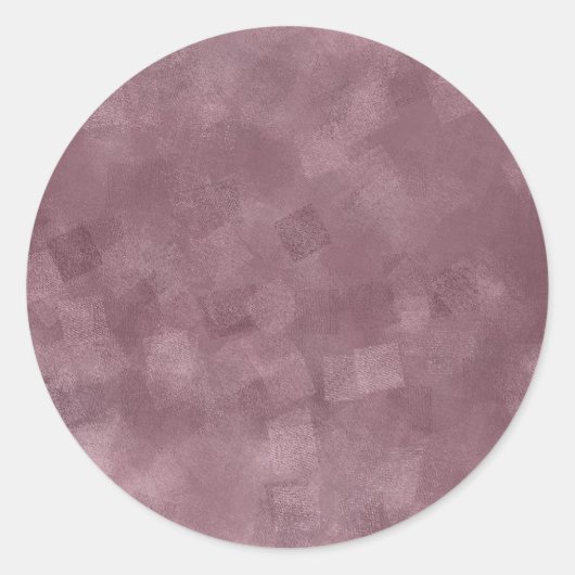 Sticker Rond Modèle Gold Rose Élégant Personnalisé Ajouter un t (Devant)