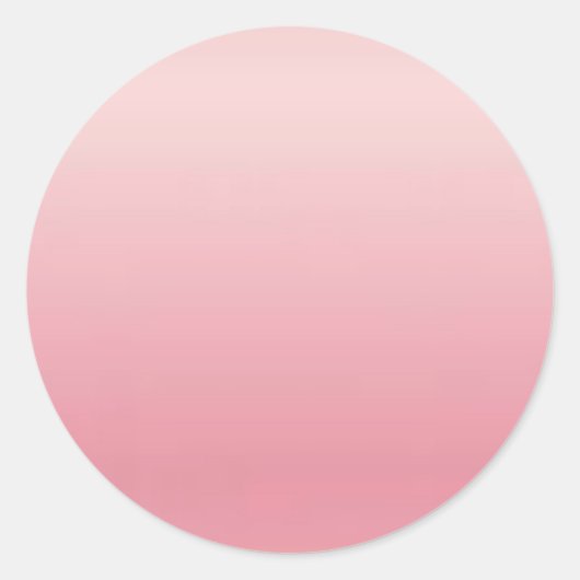 Sticker Rond Modèle Rose Gold Ajouter Texte Monogramme Nom Logo (Devant)