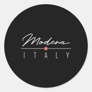 Sticker Rond Modène Italie pour